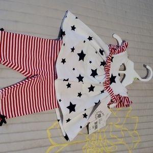 Baby dress. 4th of July